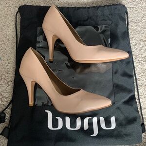 Nude Burju Pumps Dance Heels Women’s 5.5